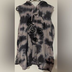 Cold shoulder hoodie